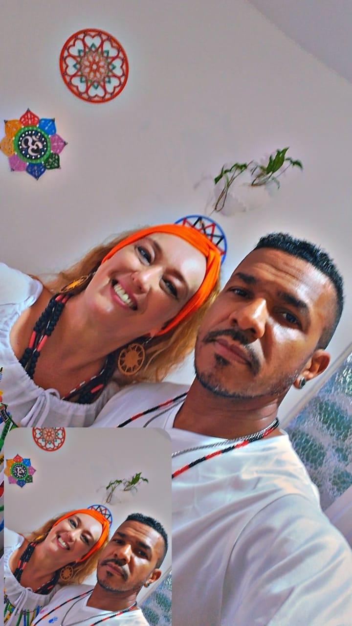 Kelli Garcia e Fernando Santana