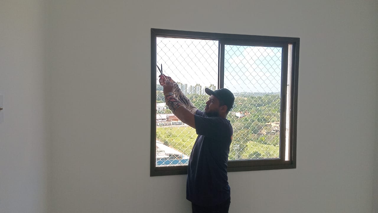 Instalação de Rede em Janela